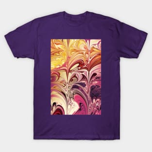 swirly colourful pattern T-Shirt